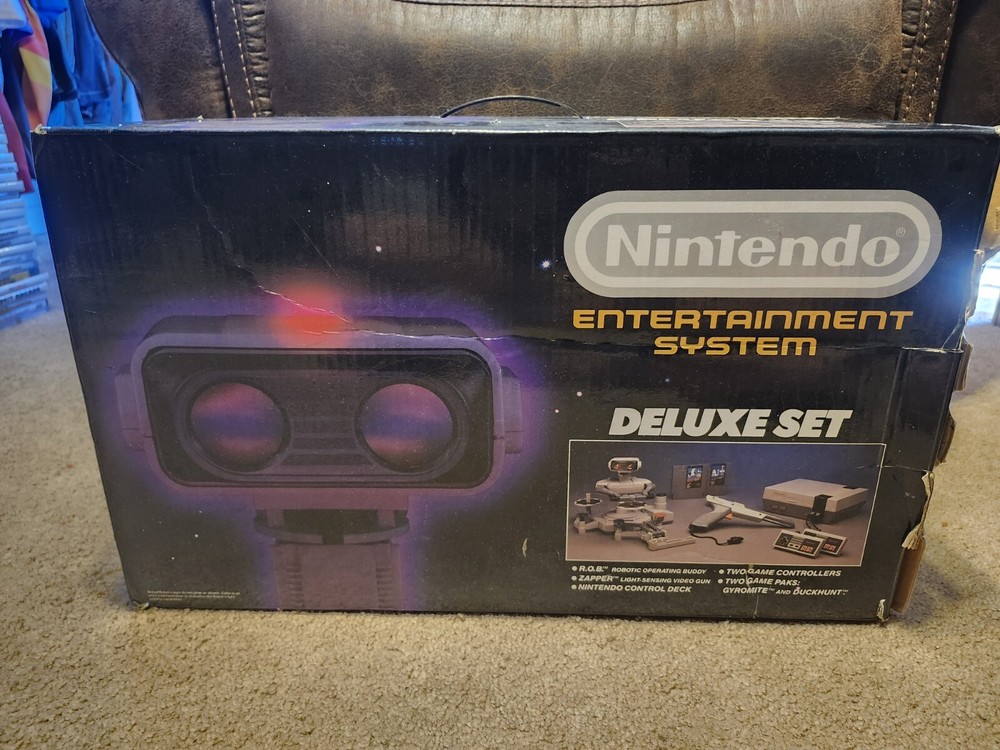 Nintendo Deluxe Set – ROB the Robot – – See Pictures! *READ*
