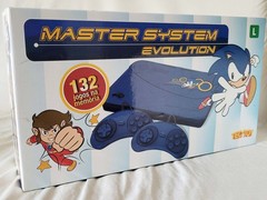 MASTER SYSTEM EVOLUTION – TECTOY BRAZIL SEGA NEW COMPLETE IN BOX W/ 132 GAMES 🔥