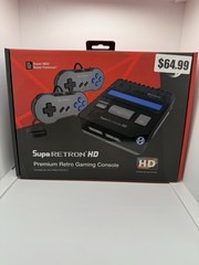 Hyperkin SupaRetron HD SNES Console Black, 720p HDMI, Region Free