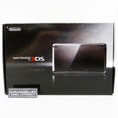 Nintendo 3DS Portable Video Game Console Cosmo Black Japan NEW