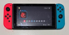 Nintendo Switch Original Console with Carrying Case with one game￼(cleaned)￼