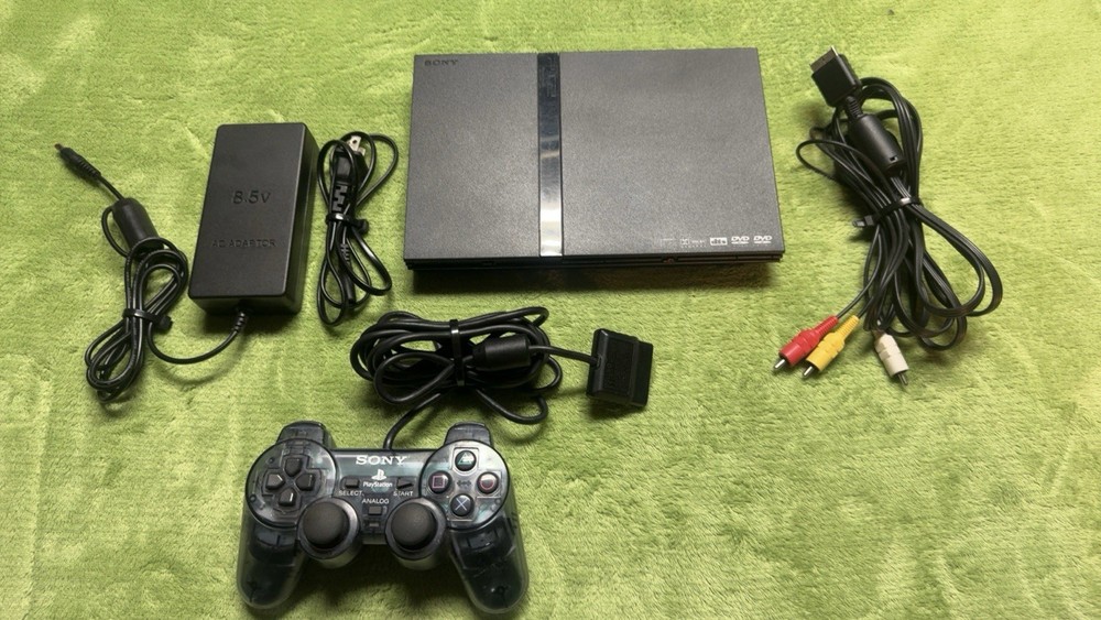 Sony PlayStation 2 Slim Console – Black