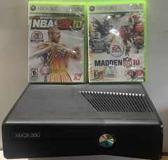 Xbox 360 S Console 8GB 1 controller & NBA 2K10 and MADDEN 2010 Adult Owned