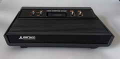 Atari 2600 4-Switch Darth Vader Console — Tested/Working w/ Accessories