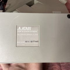 Atari XEGS Console, Keyboard Untested As-Is For Parts with Games And Manuals