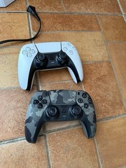 Sony PlayStation 5 Console W/2 Controllers +Headphones -Disc Free : Read Des