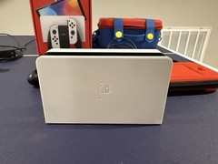 Nintendo Switch OLED Bundle with Original Dock, Box, and Accessories