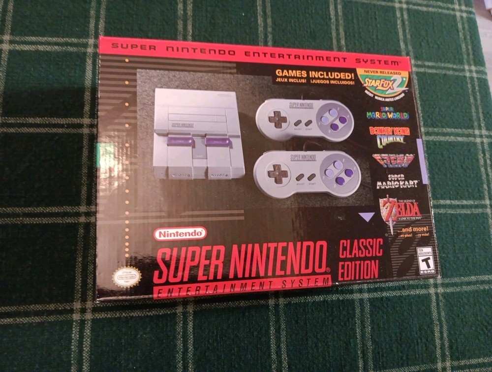 *OPEN BOX* Official SNES Classic Edition Mini Console Super Nintendo Authentic