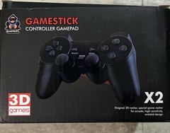 GameStick X2 Wireless TV Game Stick Console w/ Controller HDMI USB-C Black