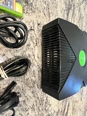 OG Xbox Console Bundle:Controller,Cables Cords Game Upgraded Read!