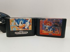 Sega Genesis System – Model 2 Console + Sonic Games, Controller & Cords! WORKS