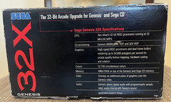 Sega 32X Unit System Console In Box w/ Crossover Cable