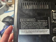 SEGA Genesis Model 2 Console Only Black Model MK-1631 – *Not Tested*