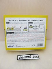 Famicom FC 8 bit Pocket Plus Japan Limited Book Off Ver. CIB Yellow x Blue NES