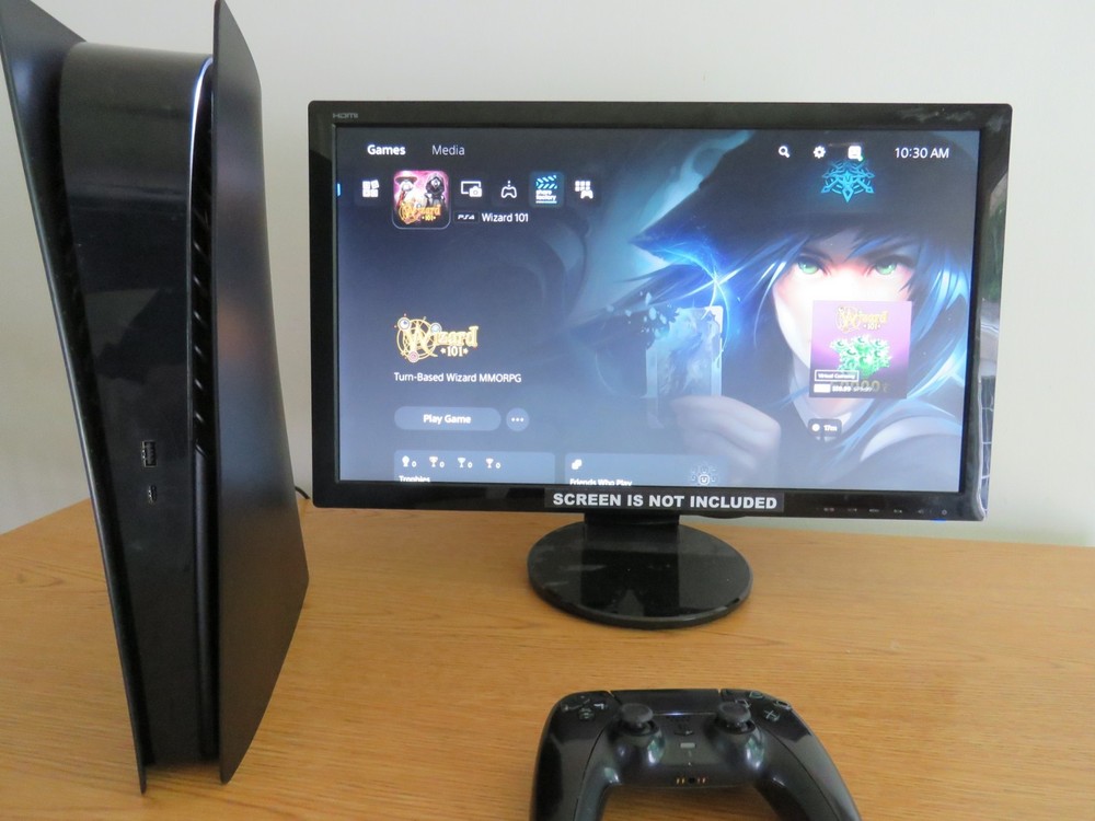 Sony PS5 Digital Edition Console – Midnight Black – With Controller