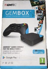 Emtec GemBox Android Games Console CPU Quad-Core 1.5GHz 1GB ram 16GB Flash Drive