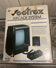 Vectrex Arcade System Video Game Console With Controller And 5 Video Games