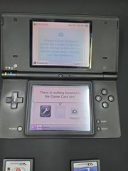 Nintendo DSi Handheld Console TWL-001 (USA) Black (Tested ) 5 Games & Charger