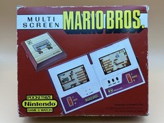 Nintendo Game & Watch Pocketsize MARIO BROS. MW-56 1983 With Box