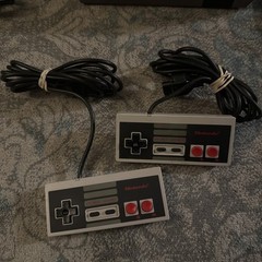 Original NES Nintendo Console Bundle With MARIO 1 2 3 Xevious Games TESTED