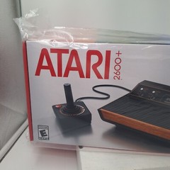 Atari 2600+ Plus Gaming Console. Includes 10 in 1 Game Cartridge of Classic