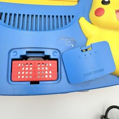 Nintendo 64 Pikachu Edition Blue Yellow Console 2 Controllers Bundle Japan