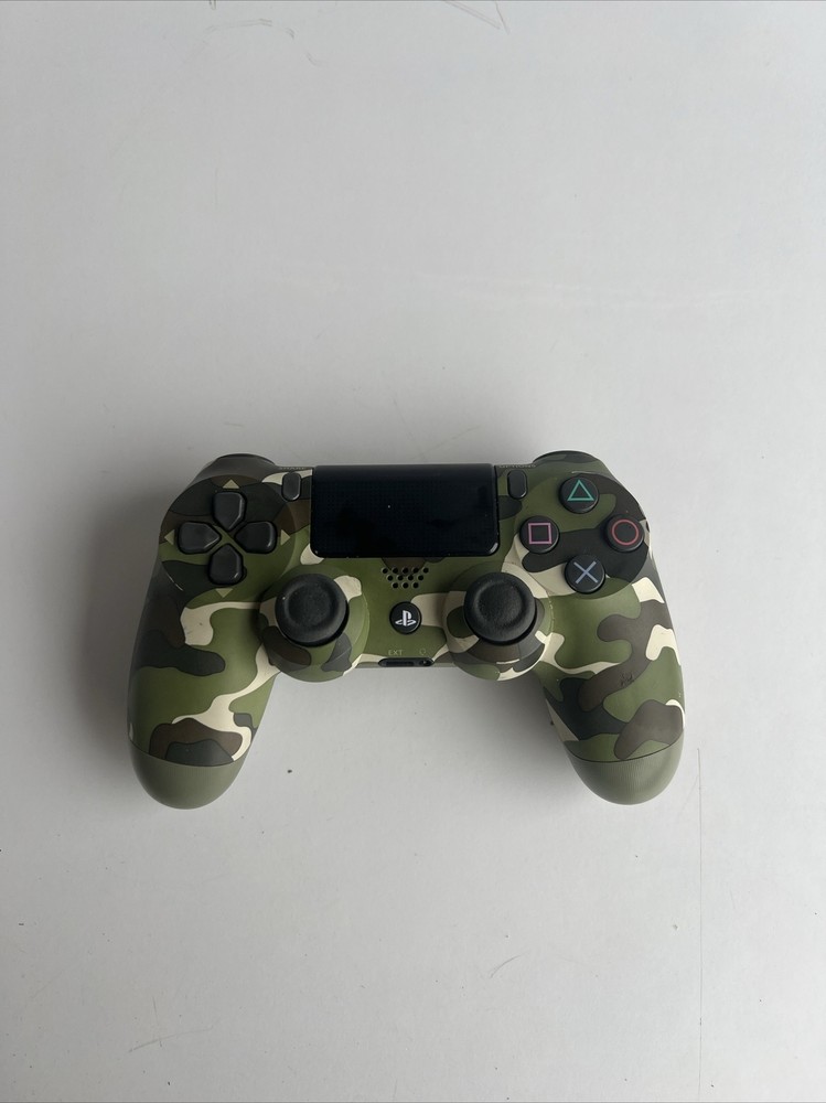 Sony PS4 PlayStation 4 DualShock Controller Green Camouflage CUH-ZCT2U