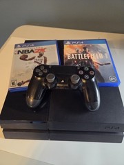 Sony PS4 500GB Console Bundle + DualShock 4 + Battlefield 1 & NBA 2K21 – Tested