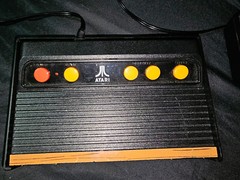 Atari Flashback + 2 Wireless Sticks – No AC Adapter – Untested