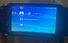Sony PSP Handheld System Black Wi-Fi Capability Headphone Jack