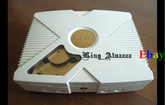 ✨✨ ALL WHITE Edition Original Xbox Console ✨ WHITE / GOLD Stripes ✨✨