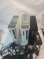 Microsoft Xbox 360 Console System Lot Of 3 Consoles Untested