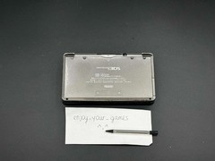 Nintendo 3DS Silver/Black Tested | English | Charger | USA Seller-SHIP IN 1-DAY
