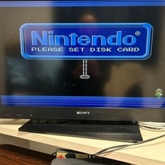 SHARP Twin Famicom Console System AN-500 Black [Maintained Belt Replaced]