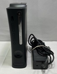 Microsoft Xbox 360 Fat 120GB Hard Drive Console + Power Cord READ*