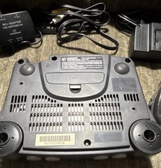 Nintendo 64 Gray Console (Expansion RAM, Controller, RCA, RFU)Very Clean Cond.