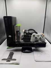 Xbox 360 S Slim Console Model 1439 250 GB W Controller & Hook Ups Tested Working