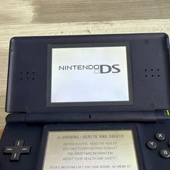 Nintendo DS Lite Handheld Console System -Onyx Black Oem Authentic +Game/Charger