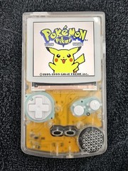 Clear 💎 FPGBC Gameboy Color GBC Funnyplaying XL IPS Screen USB-C W/ CASE
