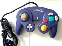 Nintendo GameCube Console System Indigo Purple DOL-001 Tested Working