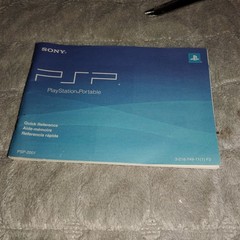 Sony PSP-2001 Silver Console Working With SNES Games Installed Memory Cards Case