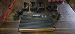 Atari 2600 System Bundle with Console, 3 Joysticks, and 2 Paddles Tested!
