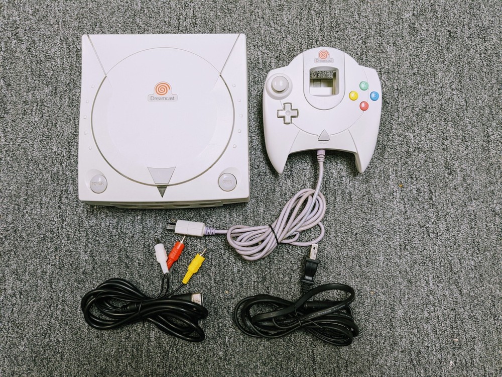 SEGA Dreamcast Launch Edition Home Console – White System, Tested!