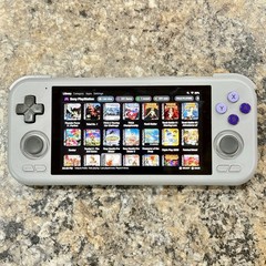 Retroid Pocket 4 Pro + Grip, Custom Handheld, 128GB + 255GB Card, Ready To Play