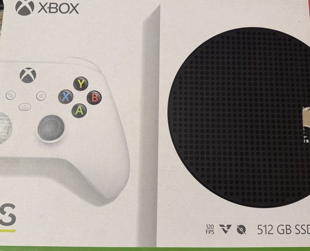 Microsoft Xbox Series S 512GB White Console All Digital Unopened New Sealed Box