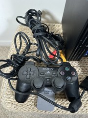 Sony PlayStation 2 Console, 2x Controllers & 2 Memory Cards No RCA accessory