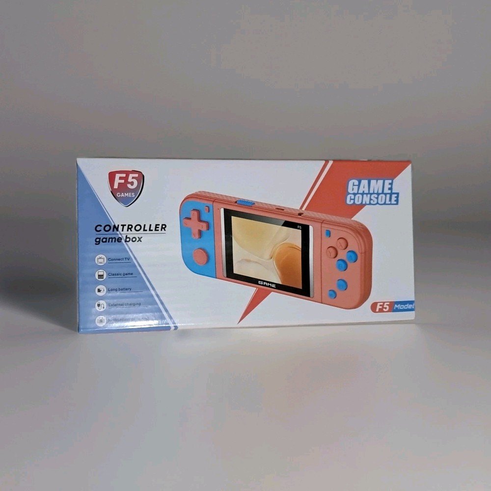 F5 Games Controller Game Box Game Console 620 Games With Rechargeable Batteries