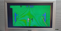 Atari 2600 Junior Console Bundle + 8 Games, Paddles, Joystick, Tested & Works