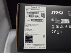 MSI Claw A1M Black Handheld Gaming PC 1TB SSD Windows FHD Wi-Fi Bluetooth