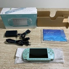Sony PSP-2000 Mint Green Console Boxed Complete Tested Near Mint 7111
